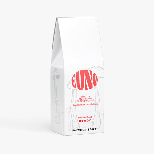 EUNO coffee package on a white background