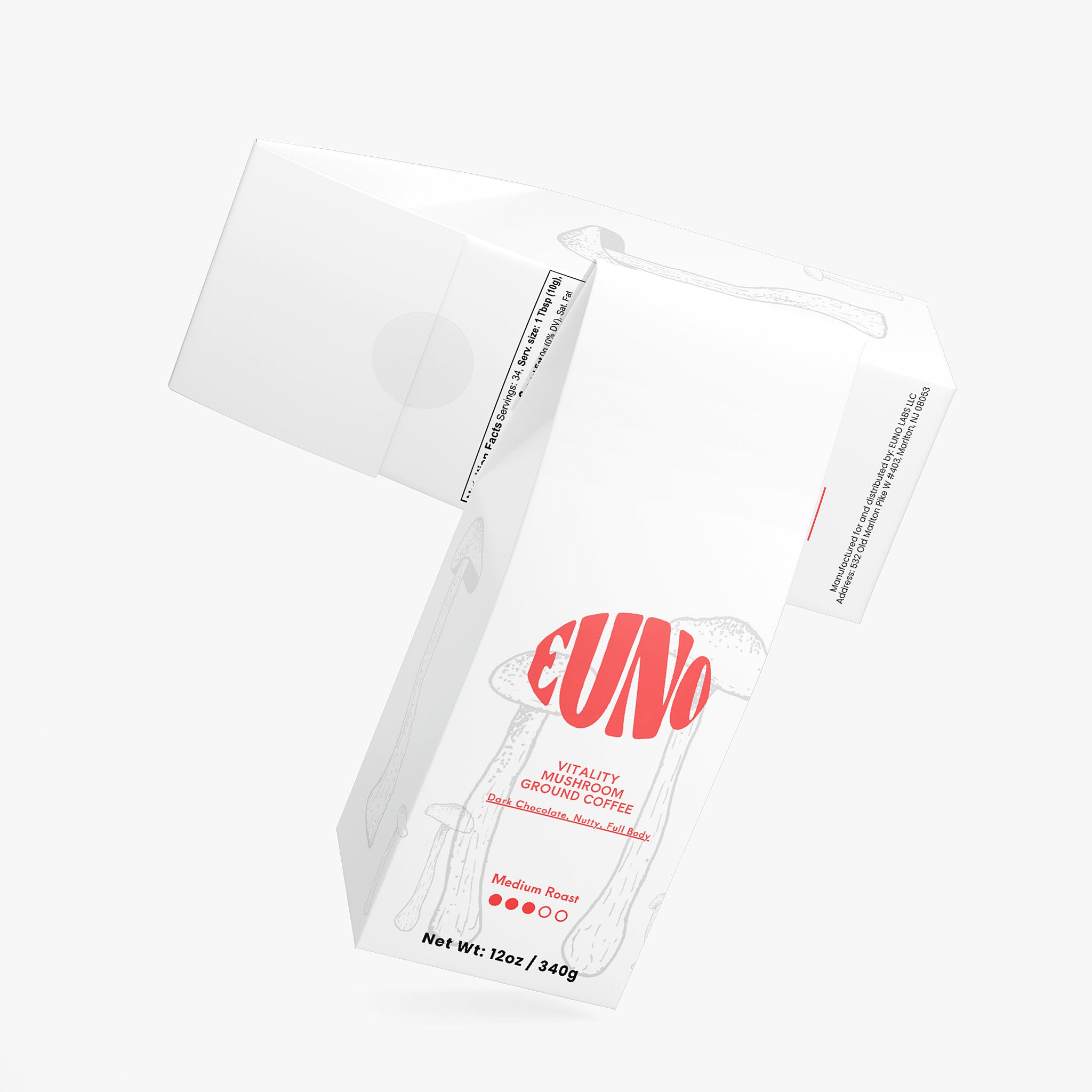 Vitality Mushroom Coffee (Medium Roast)